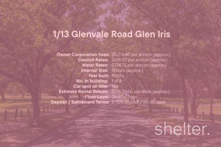 1/13 Glenvale Road Glen Iris