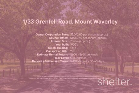 1/33 Grenfell Road Mount Waverley